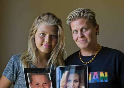  Pai se inspira em filha transsexual e também faz transição de gênero