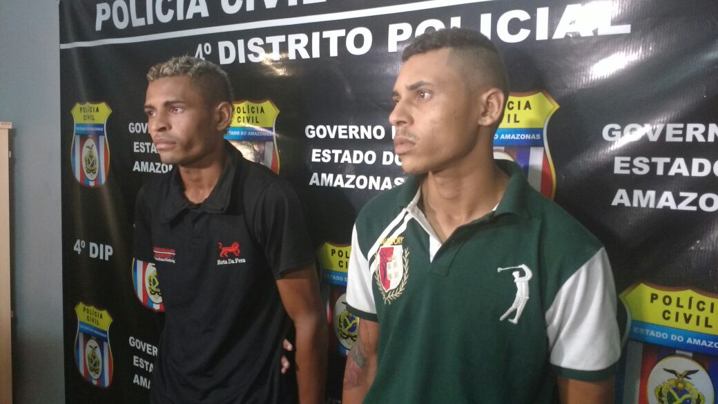 'Bigu' e 'Rubinho' são presos em flagrante por tráfico de drogas em Manaus 
