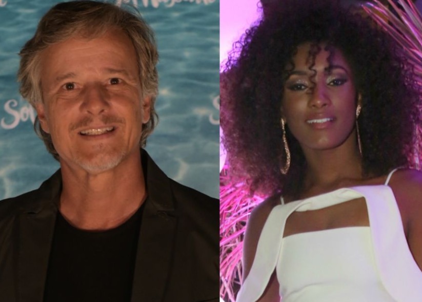 Marcello Novaes é visto aos beijos com atriz em festa de novela