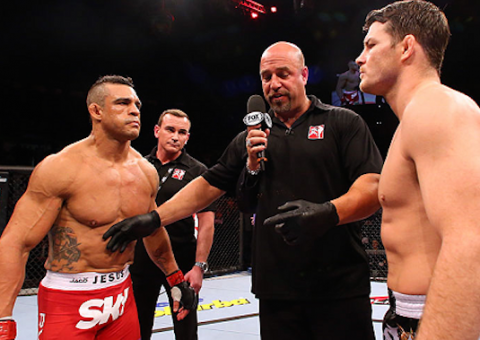 Vitor Belfort anuncia aposentadoria e é chamado de ‘merda’ por Michael Bisping
