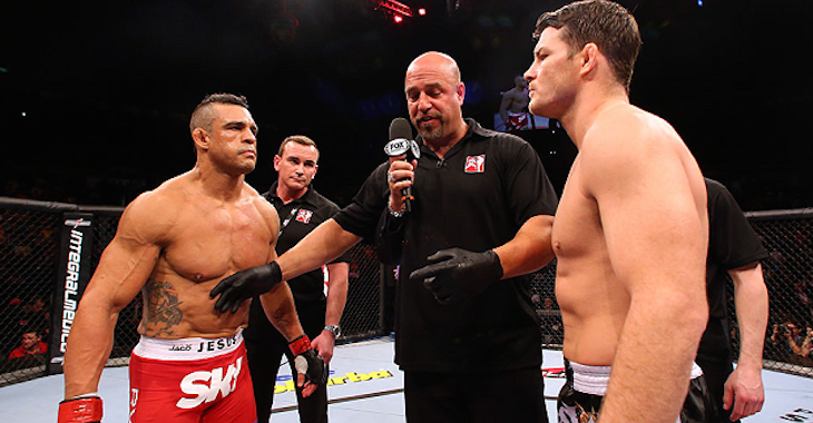 Vitor Belfort anuncia aposentadoria e é chamado de ‘merda’ por Michael Bisping