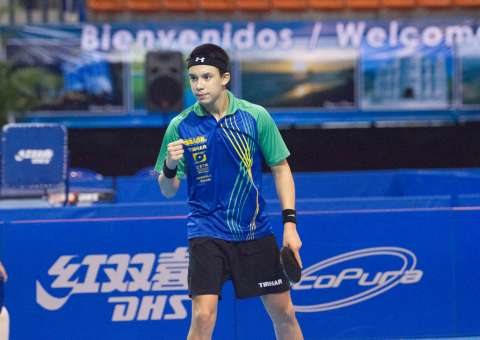 Mesatenista amazonense conquista dois ouros em Sul-Americano no Paraguai