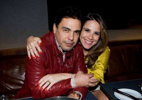 Graciele viaja com Zezé, mas ficam em hotel enquanto cantor grava com Wanessa