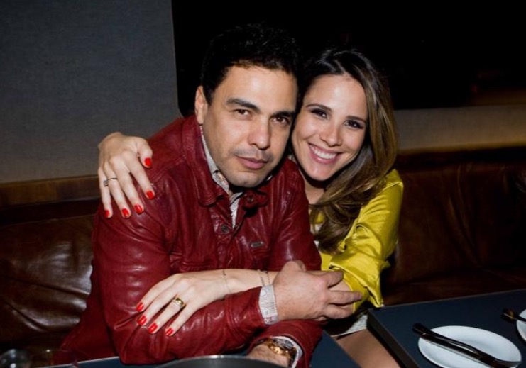 Graciele viaja com Zezé, mas ficam em hotel enquanto cantor grava com Wanessa