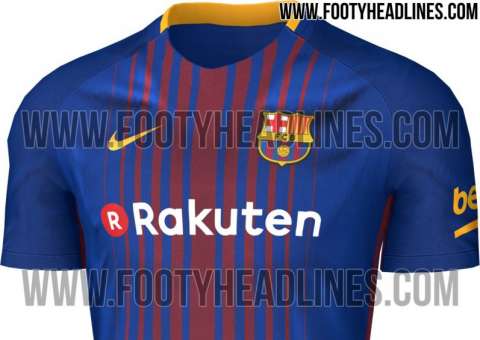 Uniforme do Barcelona com novo patrocinador oficial vaza na internet