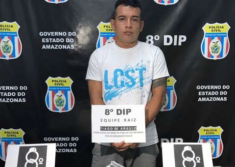 Foragido do semiaberto é recapturado usando documento falso em Manaus