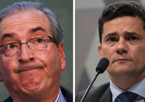 Eduardo Cunha entra com pedido para evitar que Sérgio Moro julgue seu caso