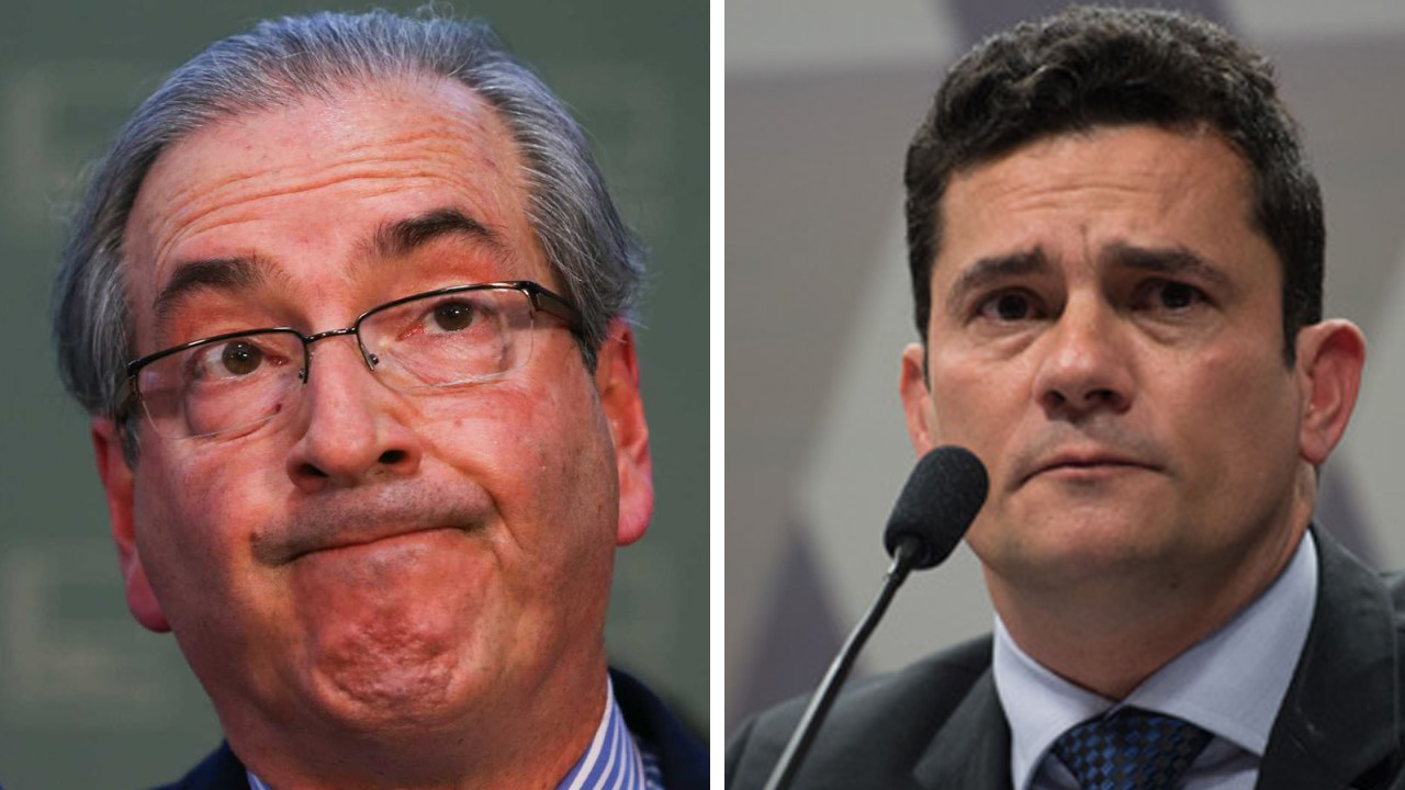Eduardo Cunha entra com pedido para evitar que Sérgio Moro julgue seu caso