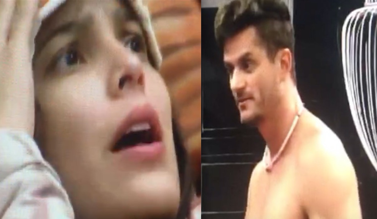 Na frente de Emilly, Marcos diz que quer encontrar alma gêmea e sister se irrita