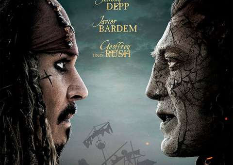 Johnny Depp aparece sem calças no novo trailer de Piratas do Caribe 5 