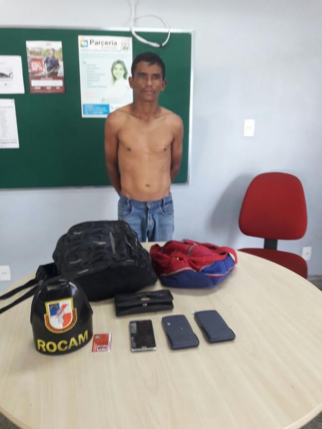 Flanelinha é preso suspeito de usar carro de cliente para efetuar roubos em Manaus