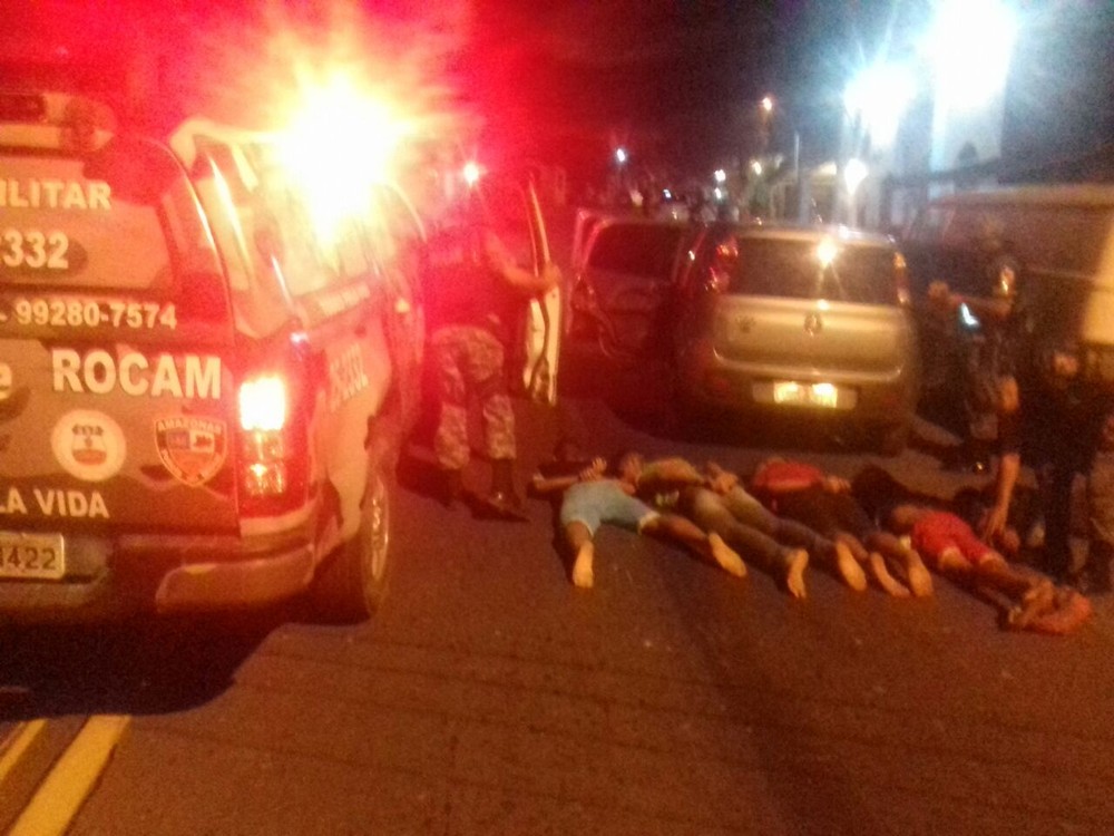 Grupo é preso suspeito de praticar arrastões na Zona Leste de Manaus