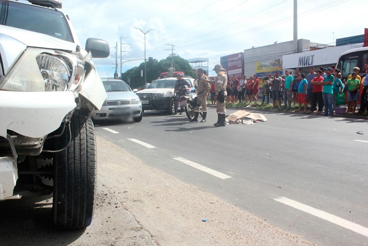 Viatura atropela e mata homem com câncer em Manaus