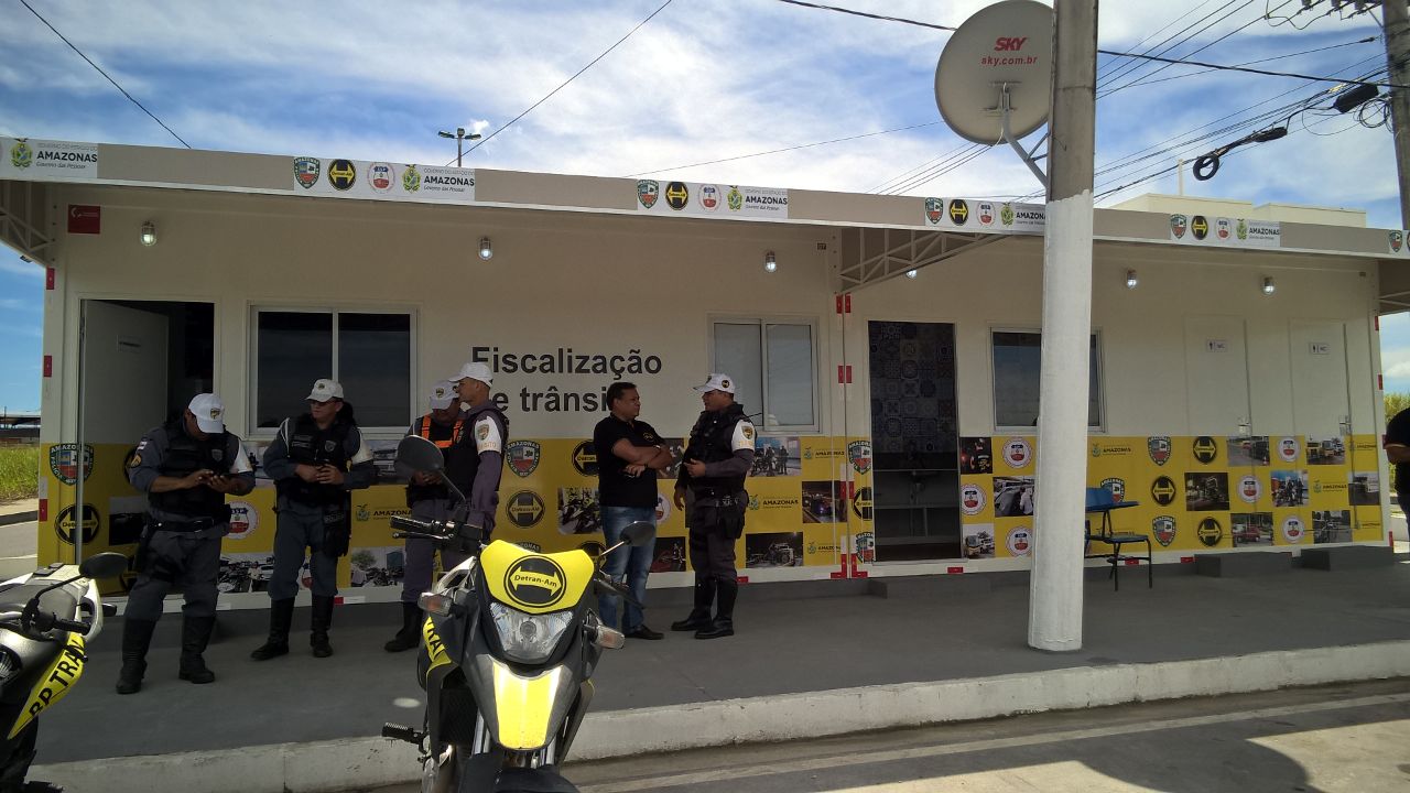Detran-AM inaugura novo módulo de fiscalização em Manaus