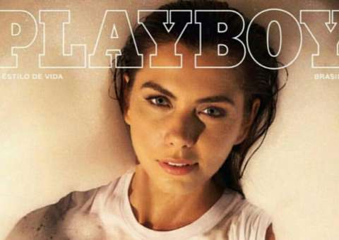 Filha de Datena tira tudo em ensaio para a Playboy; veja prévia