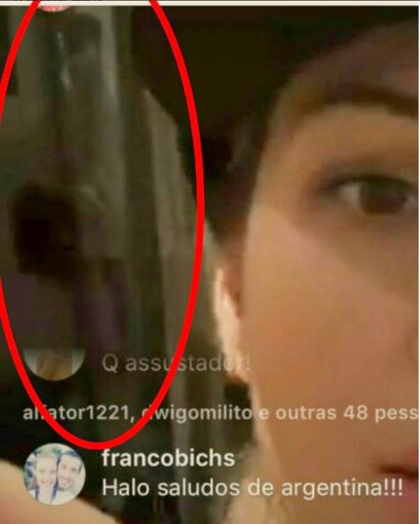 Fantasma aparece em live de Lívia Andrade e assusta internautas
