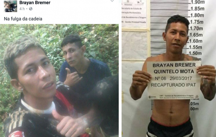 Após ficar famoso na internet, 'Fugitivo do facebook' se entrega à polícia
