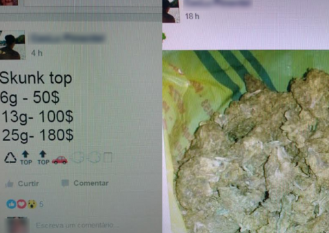 Casal é preso em flagrante após vender drogas em rede social na zona Norte de Manaus