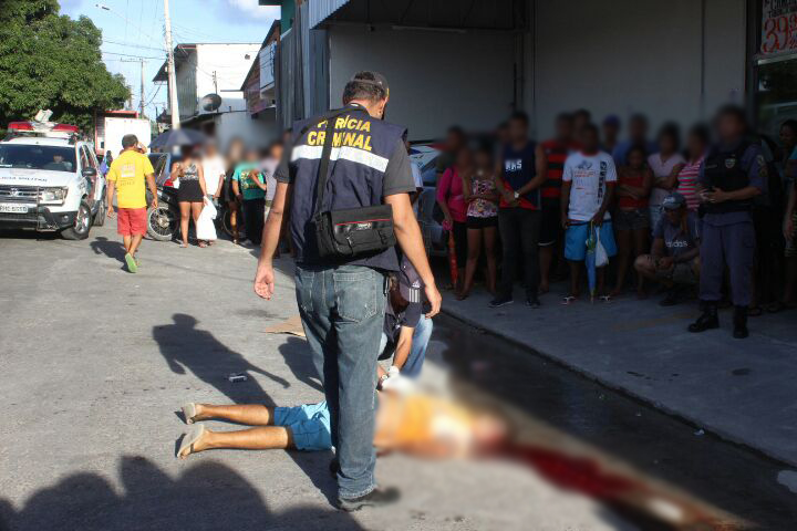 Flanelinha é executado com 4 tiros em Manaus
