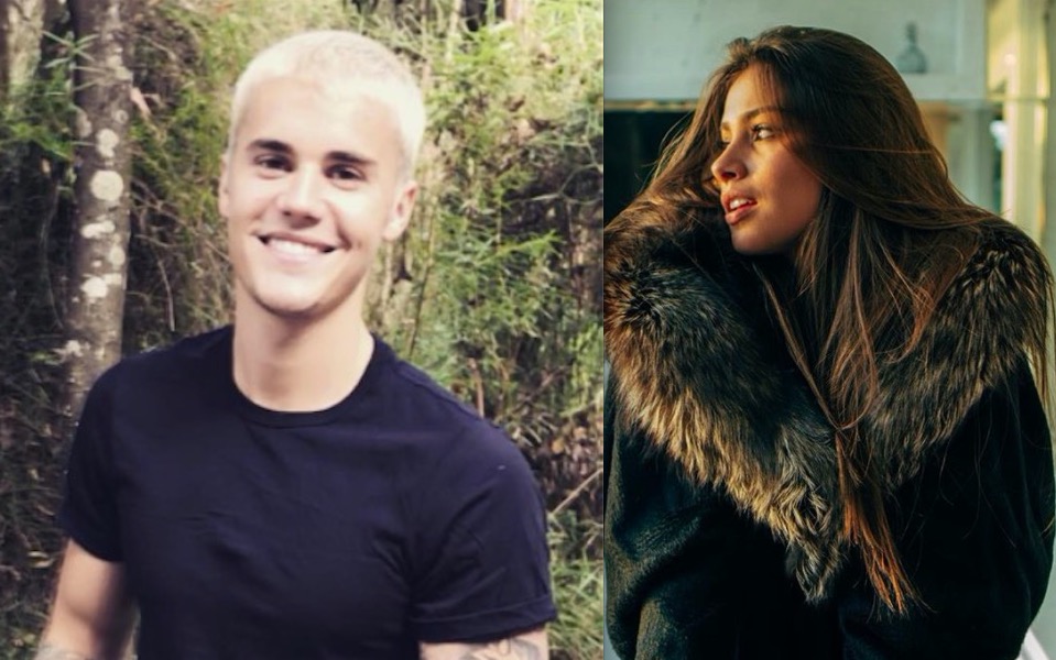 No Brasil, Justin Bieber leva toco de modelo que já ficou com Neymar; conheça a gata