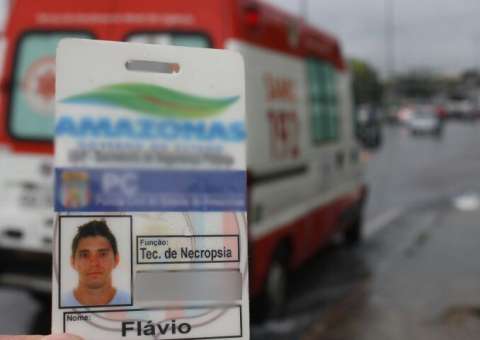 Motociclista fica ferido em acidente de trânsito em Manaus