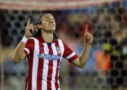 Com gol de Filipe Luis, Atlético de Madrid vence e assume 3º lugar no Espanhol