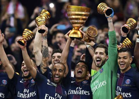 PSG goleia o Monaco e conquista o tetra consecutivo da Copa da Liga Francesa