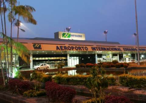 Em Manaus, cabos de farol são roubados de aeroporto