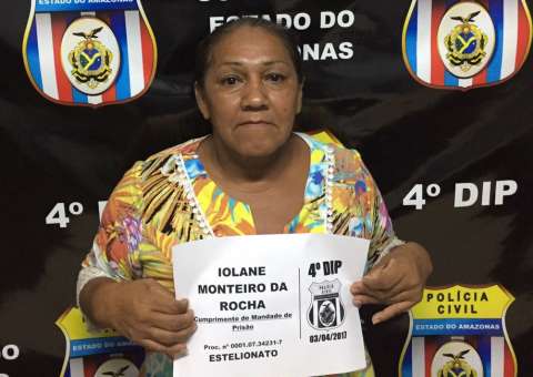 Foragida da Justiça de Roraima é presa em Manaus