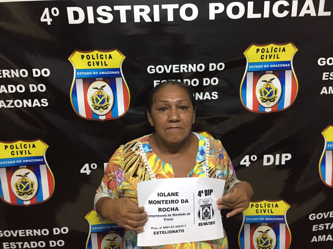 Foragida da Justiça de Roraima é presa em Manaus