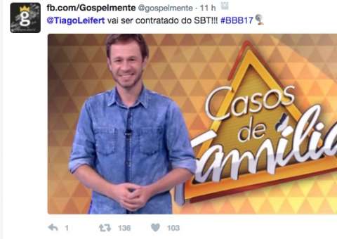 Após barraco no BBB17, Tiago Leifert vira meme e é comparado a Christina Rocha
