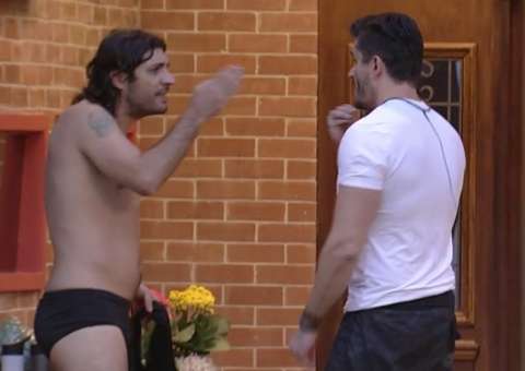  Marcos vai atrás de Ilmar e BBB tem nova briga: 'mau caráter! tenho nojo'