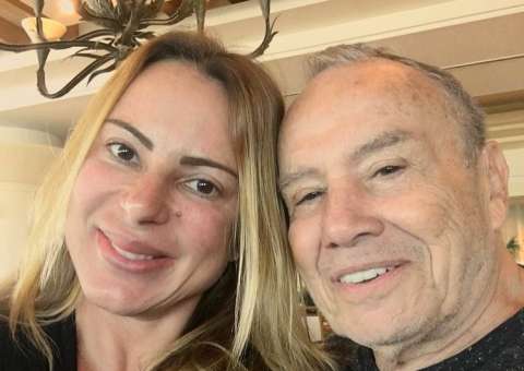 Esposa de Stênio Garcia sai do coma e ator se emociona