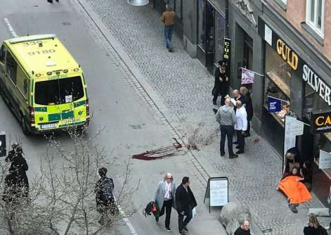 Governo brasileiro condena atentado em Estocolmo