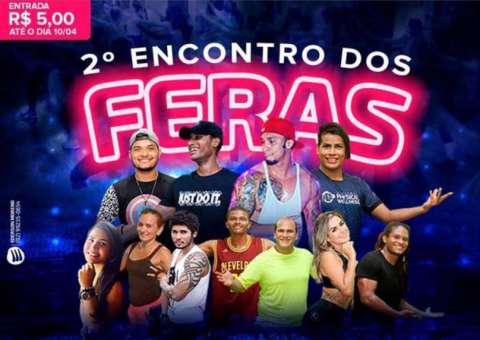 Encontro dos Feras reúne o melhor da Zumba em Manaus 