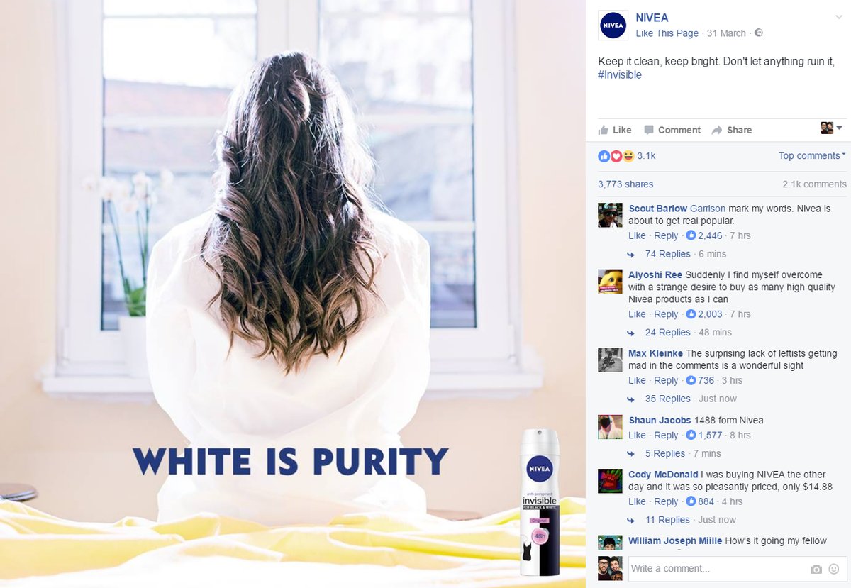  Após polêmica, Nivea pede desculpa e remove publicidade racista