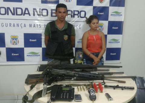 'Piratas do rio' são presos com armamento pesado no Amazonas