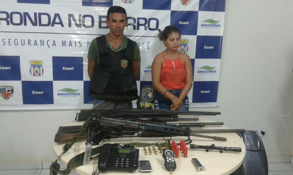 'Piratas do rio' são presos com armamento pesado no Amazonas