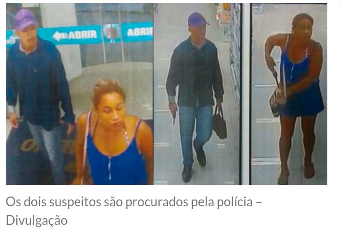 Polícia pede ajuda da população para identificar casal suspeito de roubo em Manaus 