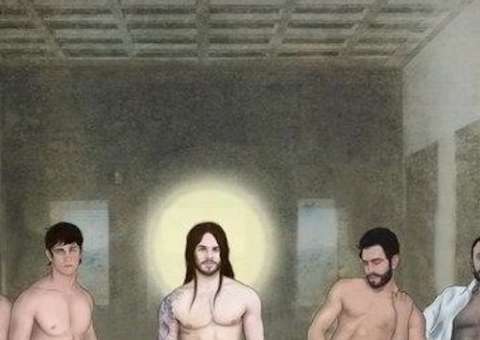 Grupo LGBT causa polêmica ao criar versão gay da Santa Ceia