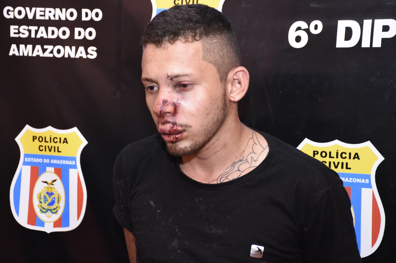 Em Manaus, suspeito de matar mototaxista durante briga de trânsito é espancado e preso
