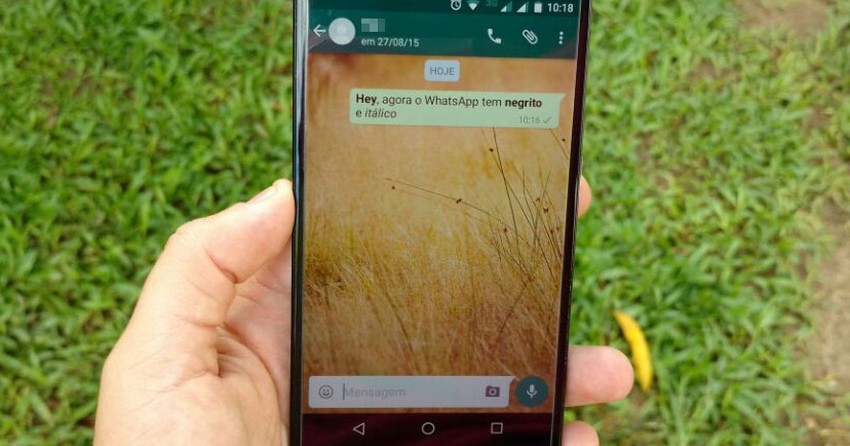 Usar negrito e itálico no WhatsApp fica mais fácil; Veja