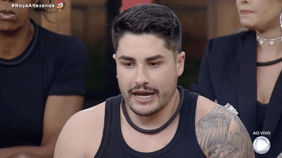 Em A Fazenda, Lucas cita depressão após divórcio: 'Me dopava de remédio'
