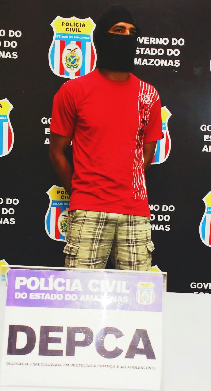 Homem é preso suspeito de estuprar sobrinha e contaminar criança com Aids em Manaus