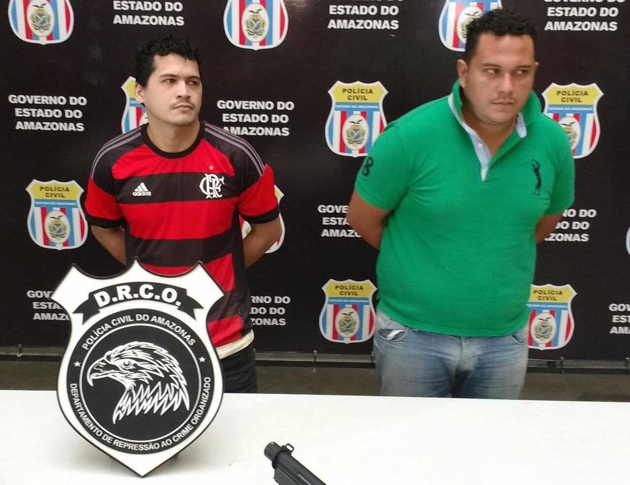 Dupla é presa com drogas e armamento pesado na Zona Norte de Manaus