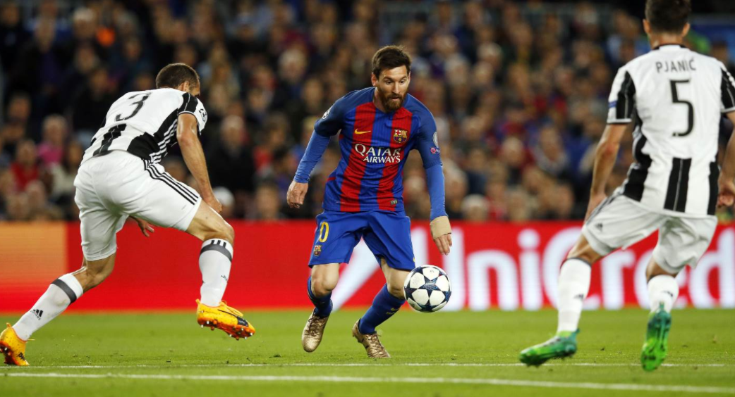 Barcelona empata com Juventus e está fora da Liga dos Campeões