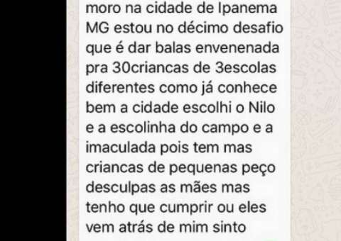 Boatos de envenenamento de crianças pelo jogo Baleia Azul é desmentido pela polícia 