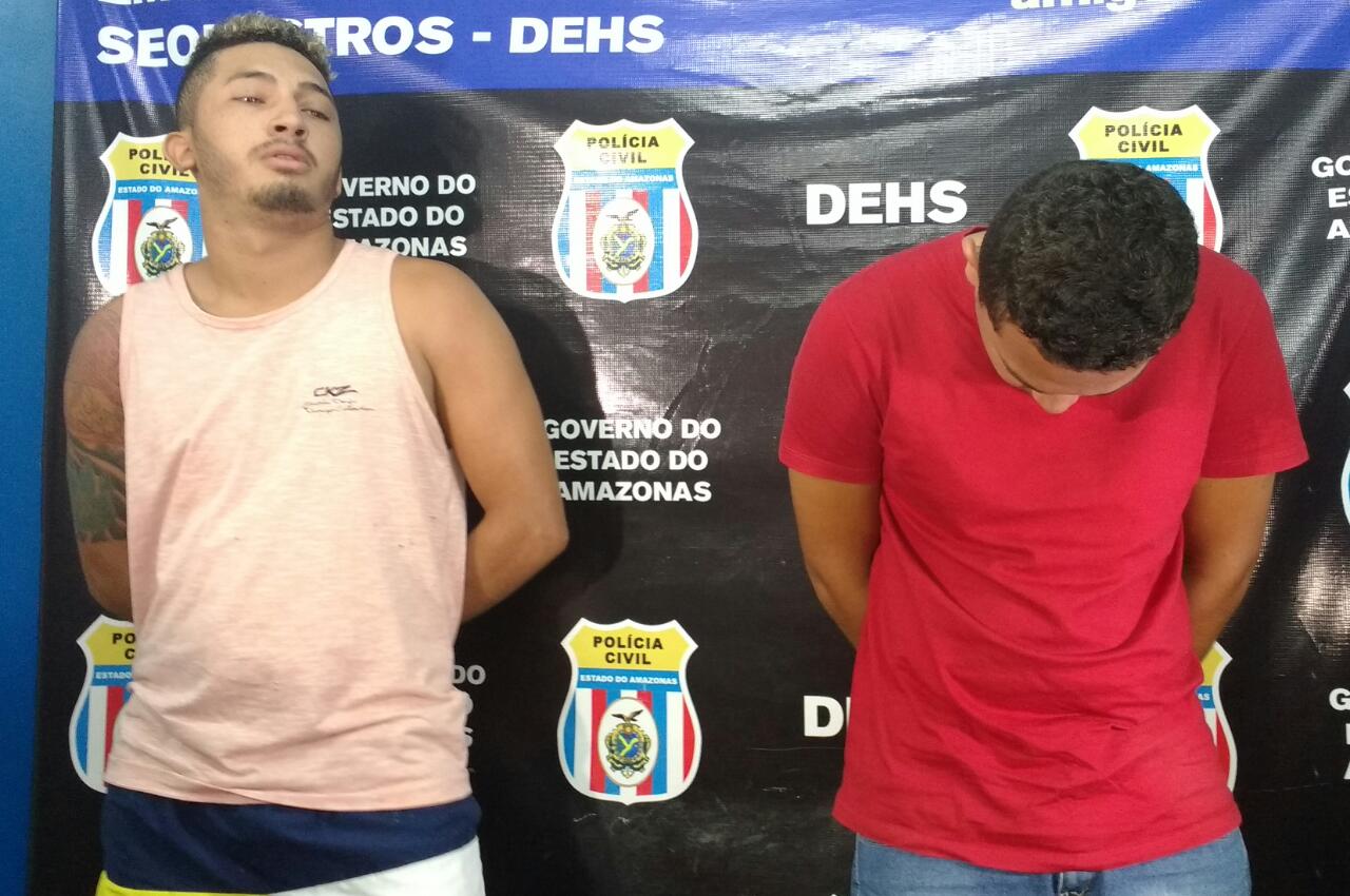 Em Manaus, dupla é presa suspeita de integrar grupo de extermínio da FDN