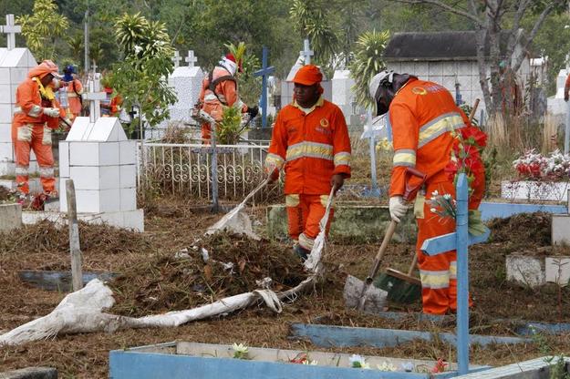 Semulsp mantém limpeza de cemitérios neste fim de semana