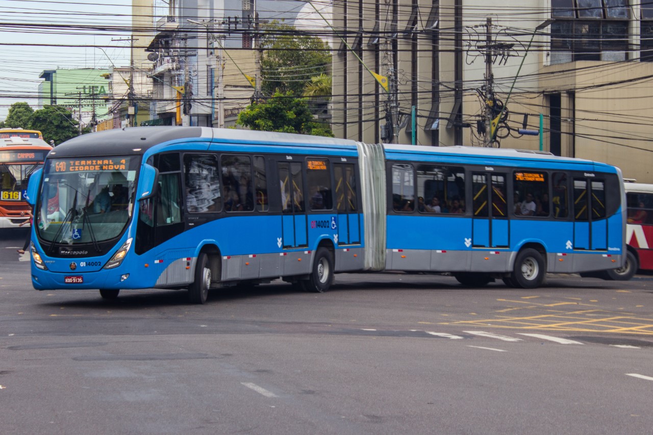 Linhas de ônibus 640, 448 e 415 são alteradas a partir desta sexta em Manaus